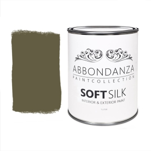 Lak Soft Silk Canvas is een vergrijsde natureltint met een groene ondertoon